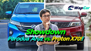 Proton x50 akhirnya rasmi lancar, harga bermula rm79,200! 2020 Proton X70 Vs Perodua Aruz Which Suv Is Better Youtube