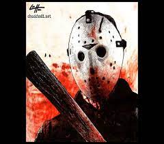He rossini was surrounded to the last by admiring friends; Print 8 X 10 Jason Voorhees Vrijdag De 13e Hockey Etsy