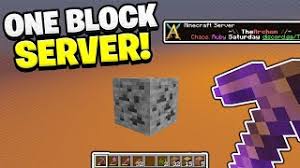 All minecraft versions are shown, but you can use the filters to only show skyblock 1.16 servers or some other mc version. One Block Skyblock Server Ip 1 17 1 Nghenhachay Net