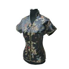 Contoh saja anda memiliki bisnis baju fashion anak dengan tema imut. Biru Navy Baru Wanita Musim Panas Tradisi Cina Lengan Pendek Wanita Kemeja Atasan Blus Ukuran S M L Xl Xxl 3xl 021107 Shirt Blouse Blouses Topsladies Shirt Blouse Aliexpress