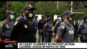 Protests continued through the night on major routes from sibaya through to durban on the n2 highway. Ys82i 2tbnjsrm