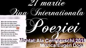 Diaconu, universitatea ştefan cel mare din suceava. 21 Martie Ziua Mondiala A Poeziei Youtube
