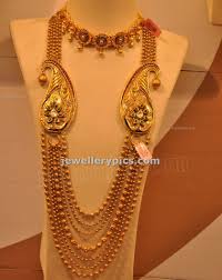 Malabar Gold Gundla Mala With Steps Designs Latest Collection For Jewelry Design Gold Jewelry Fashion Gold Jewelry Sets