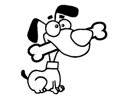 Resultado de imagen de huesos para los perros dibujo