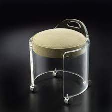 1 vanity stools + benches. Small Round Acrylic Vanity Stool With Wheels 5021408301 Vanity Stool Stool With Wheels Vanity
