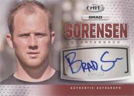 2013 SAGE HIT Brad Sorensen #A4 Rookie RC Auto Autograph