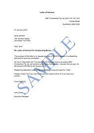 Contract demand letters are efficient tools . Letter Of Demand For Damages Demand Letter Sample 14 Pdf Word Download Documents