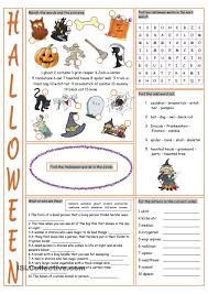 Halloween Vocabulary Exercises Halloween Vocabulary Halloween Lesson Halloween Worksheets