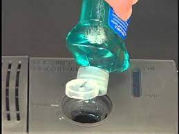 As with detergent, the amount of rinse aid needed for your dishes depends on the hardness of the water. How To Fill A Dishwasher Rinse Aid Dispenser Educational Video Tutorial By Sears Home Services Youtube