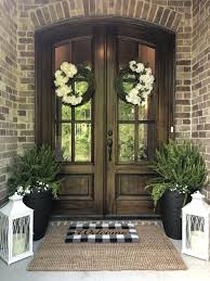 European Style Entryway Front Porch Decor Front Porch Decorating House With Porch Farmhouse Front Porches
