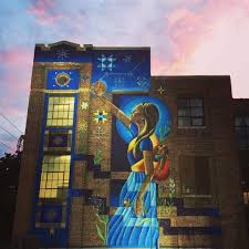 We Ve Always Found Our Way Home Nani Chacon This Mural Created Around The Theme Of Home Is An Homage To The Various Indigenous Nyc Murals Art Art Lessons