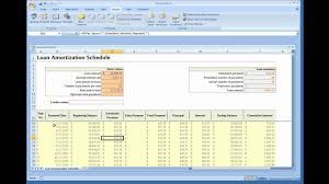 Loan Amortization Calculator Installed Excel Template