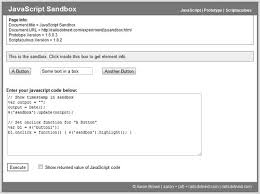 Something like what.net fiddle does. 10 Web Based Sandbox Tools For Testing Your Code Snippets