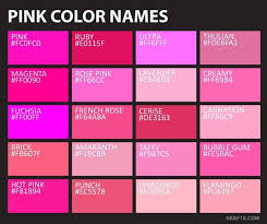 Html color pink is translated automatically to its rgb / hex equivalent by the browser. Shades Of Pink Color Palette With Hex Code Harunmudak