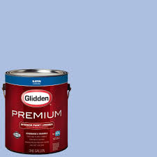 Periwinkle blue cotton fabric cotton blend the yard , half yard , fat quarter , quarter yard x 59 inches wide width fast shipping! Glidden Premium 1 Gal Hdgv28u Roslyn S Periwinkle Blue Satin Interior Paint With Primer Hdgv28up 01san The Home Depot