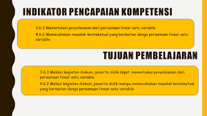 Garis bilangan 2 persamaan & pertidaksamaan linear satu variabel operasi bilangan bilangan rasional bilangan irrasional 3 a b 3 km 3 km pengendara a harus menempuh jarak 3 km dari barat ke timur untuk sampai di bank jaya, sedangkan pengendara b juga menempuh jarak 3 km tetapi dari timur ke barat. Persamaan Linear Satu Variabel Kelas Vii Smp Semester 1 Ppt Download
