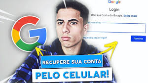 como recuperar conta google pelo celular atualizado youtube