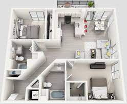 Angelene Luxury West Hollywood Apartment On La Brea Apartment Layout Sims House Sims House Plans
