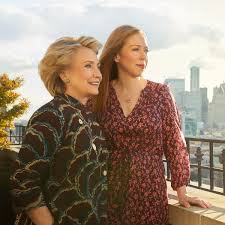Chelsea victoria clinton is the daughter of bill and hillary clinton and a member of one of the most prominent political families of the us. Hillary And Chelsea Clinton We Cannot Give In That S How They Win Politics Books The Guardian