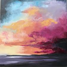 All products wall art home decor lifestyle beach phone cases apparel stationery totes pouches originals miscellaneous. Giclee Print On Canvas Coastal Sunset On The Beach Painting Etsy Sunset Painting Sunset Canvas Painting Abstract Cloud Painting