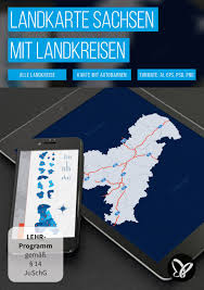 Landkarte Sachsen Mit Landkreisen Download Landkarte Karten Sachsen