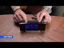 A good alarm clock can make mornings a little easier so you wake up feeling refreshed. Mpow 5 Led Display Projection Alarm Clock With Fm Radio Youtube