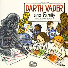 * 7 main characters * background, paper, and other Amazon Com Darth Vader And Family Coloring Book Star Wars Book Coloring Book For Everyone 9781452159232 Brown Jeffrey Books