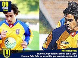Incluso se podría adelantar el retorno de matías zaldivia, quien ya se perfila como titular frente a la «u» de conce. Cd U De Concepcion Twitterissa Un Dia Como Hoy Hace 14 Anos Jorge Valdivia Debutaba Oficialmente Por La Udec Ante Colocolo El Resultado Fue 1 1