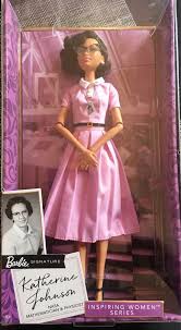 Like the trajectories she calculated, katherine's contributions inspire young people to excel in math and science, and to reach. Katherine Johnson Hidden Figures Barbie Doll Nasa Alpha Kappa Alpha Sorority Doll Barbie Katherine Johnson Barbie And Ken