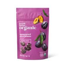 Dried fruits such as raisins, dates, figs, and prunes are valuable sweets for boys and girls. Organic Unsweetened Pitted Prunes 4oz Good Gather Target