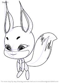 Rena rouge is ready to take the fight. Fox Miraculous Ladybug Kwami Coloring Pages Coloring Pages For Kids