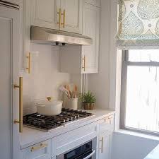 Now, white cabinets could also pair with stainless steel or black appliances, for example, but white appliances should only combine. Small Kitchen Design Ideas