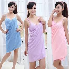 Aku beli kimono mandi, ayo ikut unboxingnya. Handuk Pakaian Kimono Atasan Wanita 140x70cm Blue Jakartanotebook Com