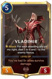 A fiend with a thirst for mortal blood, vladimir has influenced the affairs of noxus since the empire's earliest days. Vladimir Liquipedia Legends Of Runeterra Wiki