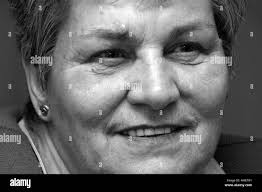 Oap smiling Black and White Stock Photos & Images