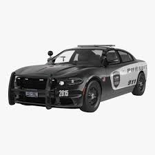 Black And White Police Car Designs Generic Police Car 3d Model Ad Police Generic Model Car Car 3d Model Police Cars 3d Model