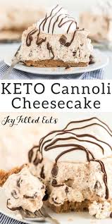Try breyers® carbsmart™ flavors including vanilla, chocolate, caramel & more! No Bake Cannoli Cheesecake Sugar Free Low Carb Thm S Keto Dessert Recipes Low Carb Recipes Dessert Cheesecake Recipes