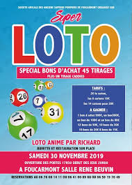 Pour gagner le jackpot, il vous. Loto A Foucarmont Amicale Des Anciens Sapeurs Pompiers Office De Tourisme Aumale Blangy Sur Bresle