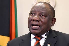 President ramaphosa and deputy president mabuza receive the consignment. Ramaphosa Owes Us Much More Than His Compassion And Teary Addresses Citypress