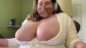 Huge Tits Covered in Cum Lube, Swing