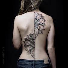 First of all, most spine tattoos begin at the nape of the neck, extend along the backbone and reach the spine area. 30 Of The Best Spine Tattoo Ideas Ever Bored Panda