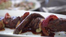 Maybe you would like to learn more about one of these? African Game Meat Restaurant Food Springbok Sausage And Ostrich Bbq Stock Footage Video Of Strange Foods 159953690