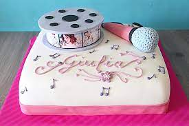 Pin By Hannelore Pass On Violetta Kids Cake Cake Design Fondant
