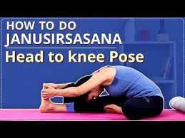 How To Do Head To Knee Pose Janu Sirsasana For Beginners Simple Yoga Lessons Yoga Video Youtube