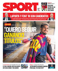 La portada de SPORT de hoy viernes, 6 de marzo de 2026