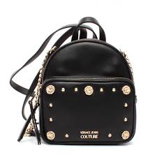 Check spelling or type a new query. Sac A Dos Femme Versace Jeans Couture E1vubbp5 71281 899 Cuir Noir