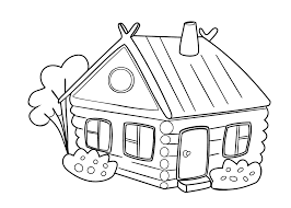 Kleurplaat ik en co boerderij pinterest. Kleurplaat Huis 34 Leukste Huizen Kleurplaten Voor Kids