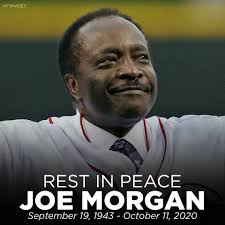Damn 😢 Joe Morgan has passed away Cincinnati Reds