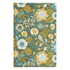 Mohawk home select strata sardinia rectangle rug. Surya Elaine Floral Area Rug Gold And Teal In 2021 Floral Area Rugs Area Rug Collections Yellow Area Rugs