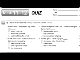 Whether you have a science buff or a harry potter fanatic, look no further than this list of trivia questions and answers for kids of all ages that will be fun for little minds to ponder. Units 11 12 Quiz Listening Interchange 4th Ed Level 3 4k Youtube